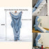 Gemütliche Shark Hoodie Decke | weiche Kapuzendecke mit Schwanz